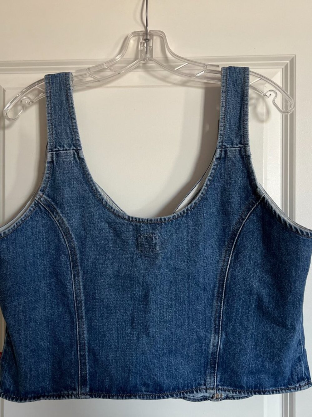 Levi's Charlie Women's Denim Crop Top - Picture 3 of 4